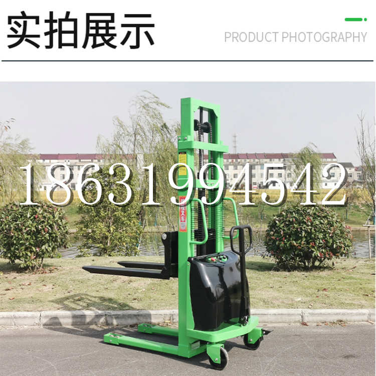 茄萣区电动叉车堆高车液压铲车电瓶1吨2吨站驾步行式小型全自动叉车
